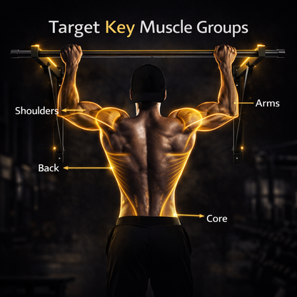 Heavy Duty Wall Mounted Pull Up Bar